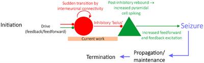 Inhibitory Network Bistability Explains Increased Interneuronal Activity Prior to Seizure Onset